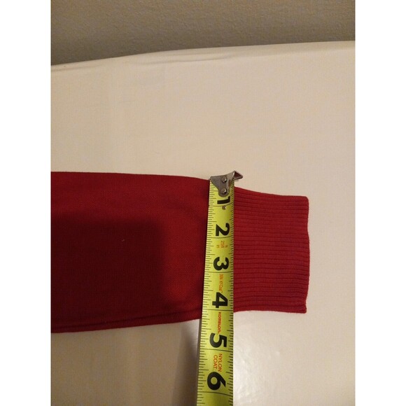 Express Mens Grey/black/red Argyle V-Neck Pullover Sweater Size‎ Small - Picture 12 of 13